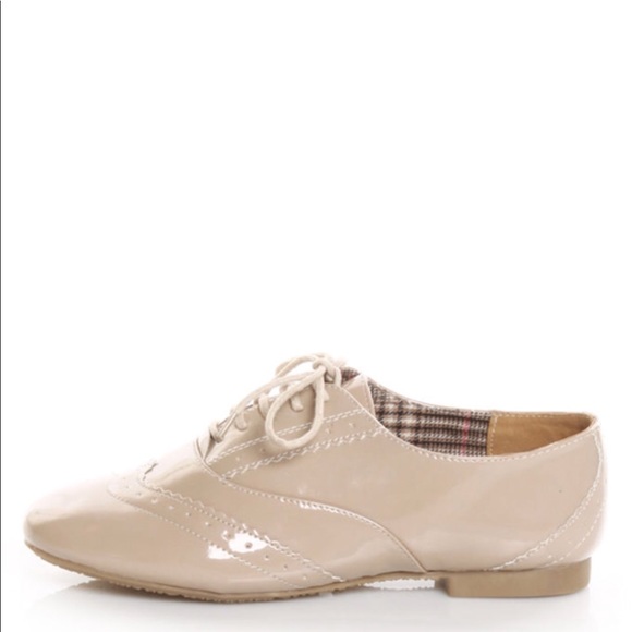 Nude Oxford shoes - Picture 2 of 5